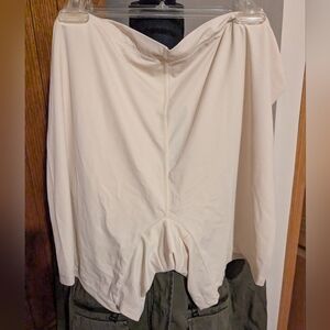 ANYBODY "High Rise" Lycra Smoothing Shorts, Pearl, Sz 3x - NWT!!!